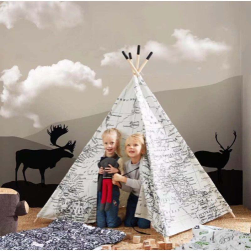Around the World Play Tent