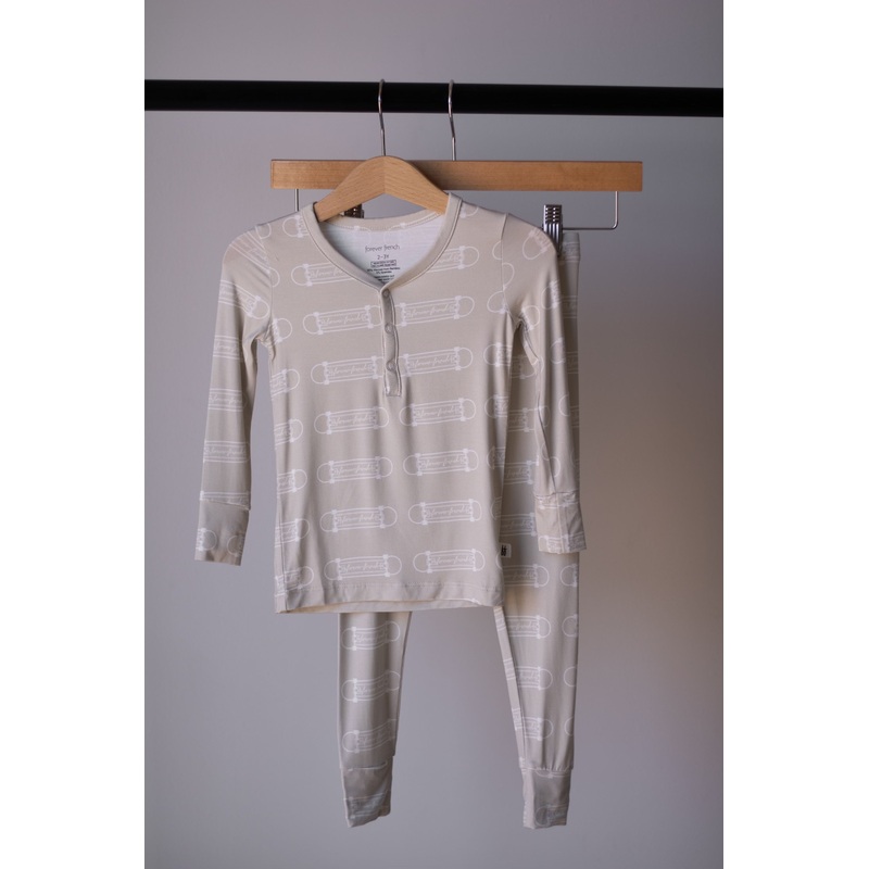 Bamboo Two Piece Pajamas | Sk8er Boy