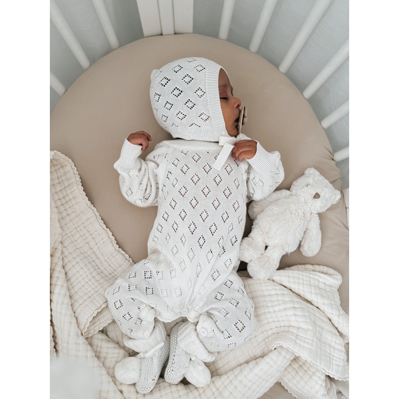 Bring Me Home Diamond Pointelle Bundle – White