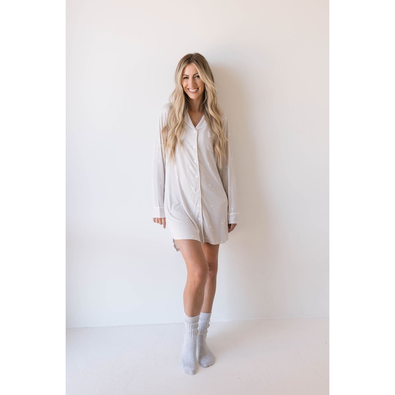 Women’s Bamboo Sleeping Dress | Sparkle!