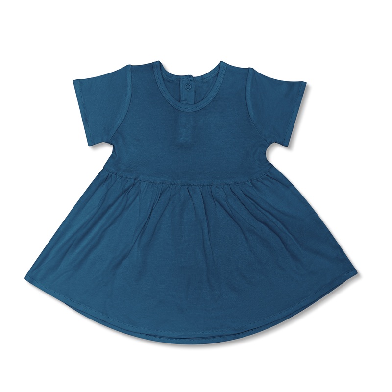 Bamboo Blend Dress – Marine|3-6 mo.|6-12 mo.|12-18 mo.|2T|3T|Marine