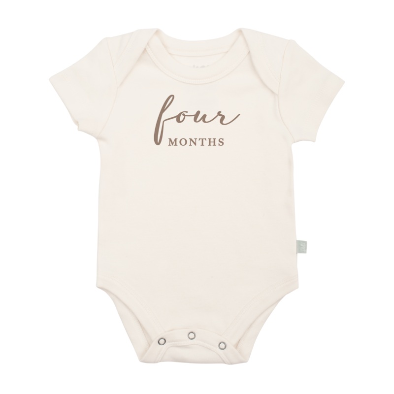 graphic bodysuit | four months milestone taupe