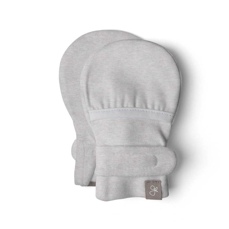 PREEMIE STAY ON MITTS | STORM GRAY