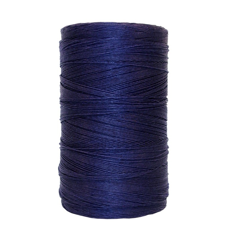 Waxed Linen Cord Kilo Spools|Purple (Lavender)|Navy Blue|Green