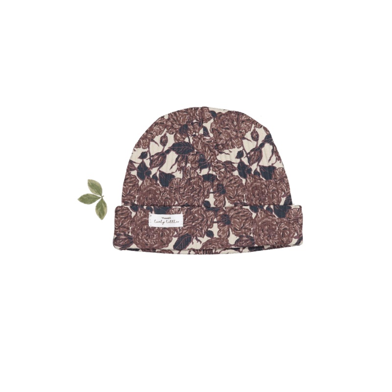 The Printed Hat – Flora|0-3m|3-6m|6-12m