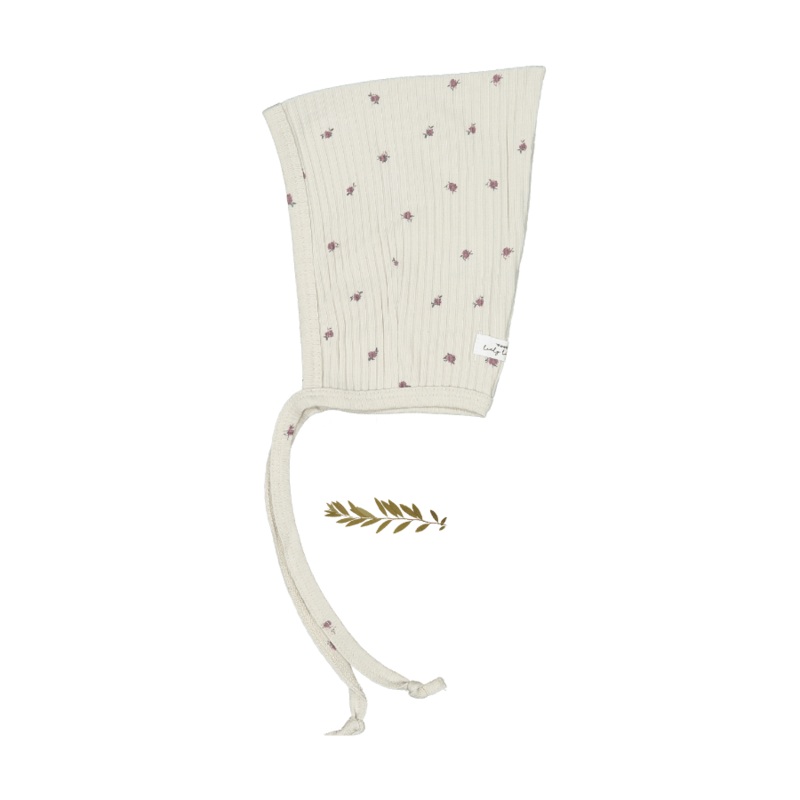 The Printed Pixie Bonnet – Rosa Pink