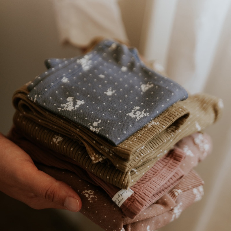 The Printed Romper – Steel Floral