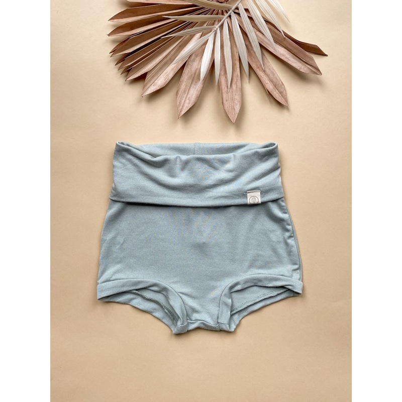 3t, 4/5t | Fold Over Bloomers | Sage | Bamboo