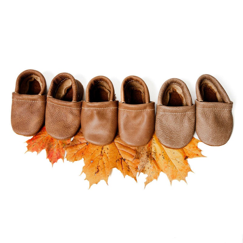 Sepia,  Chai Leather LOAFERS Shoes Baby and Toddler