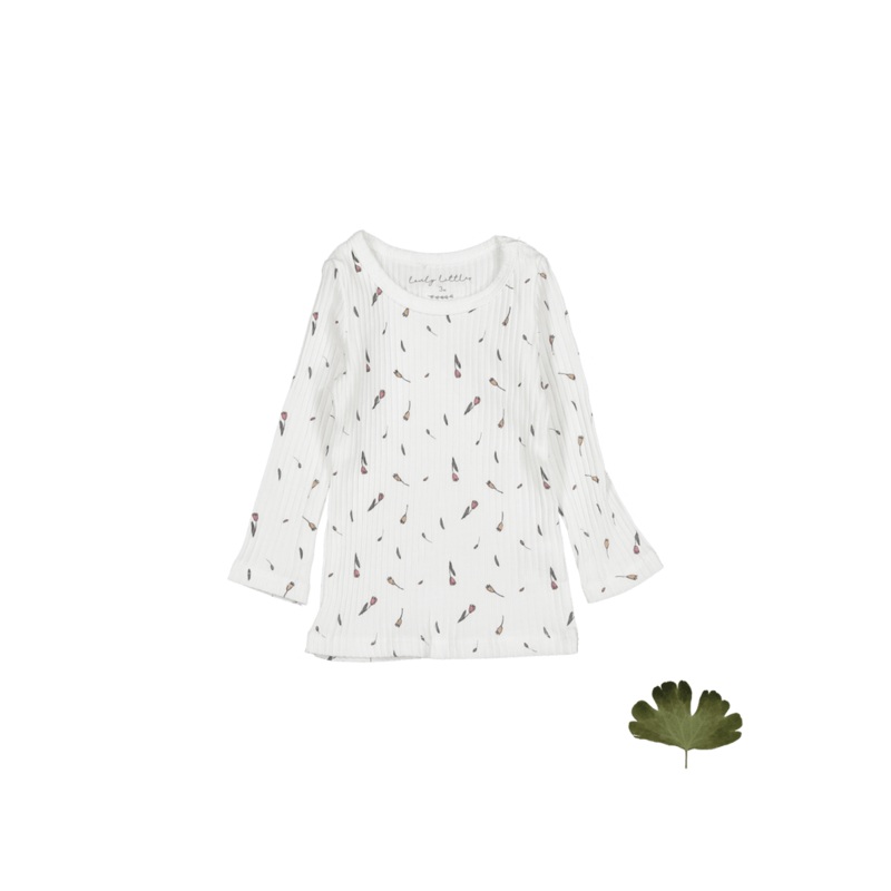 The Printed Long Sleeve Tee – Tulip