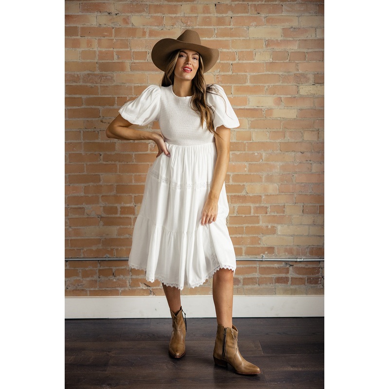 Let Me Call You Sweetheart Puff Sleeve Dress