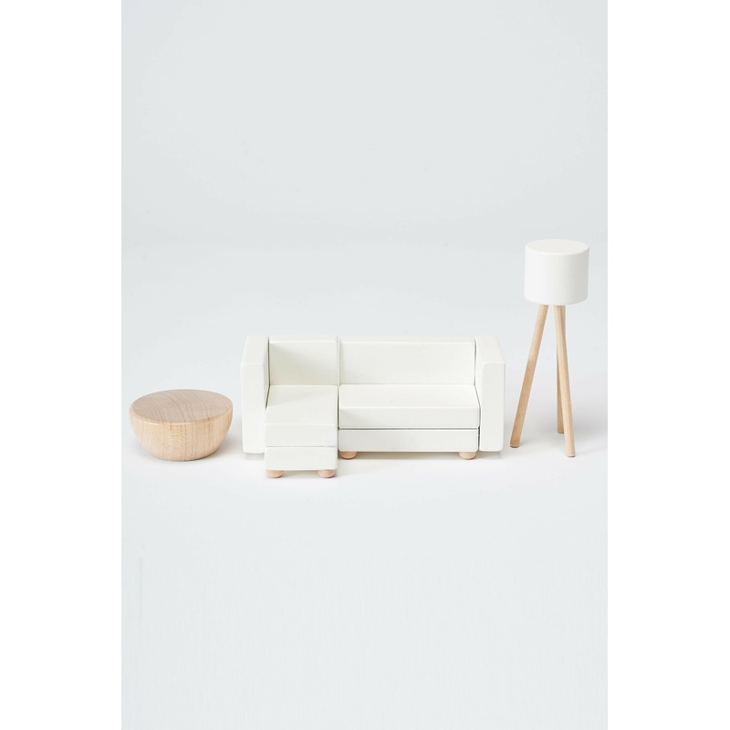 Living Room Dollhouse Furniture Set