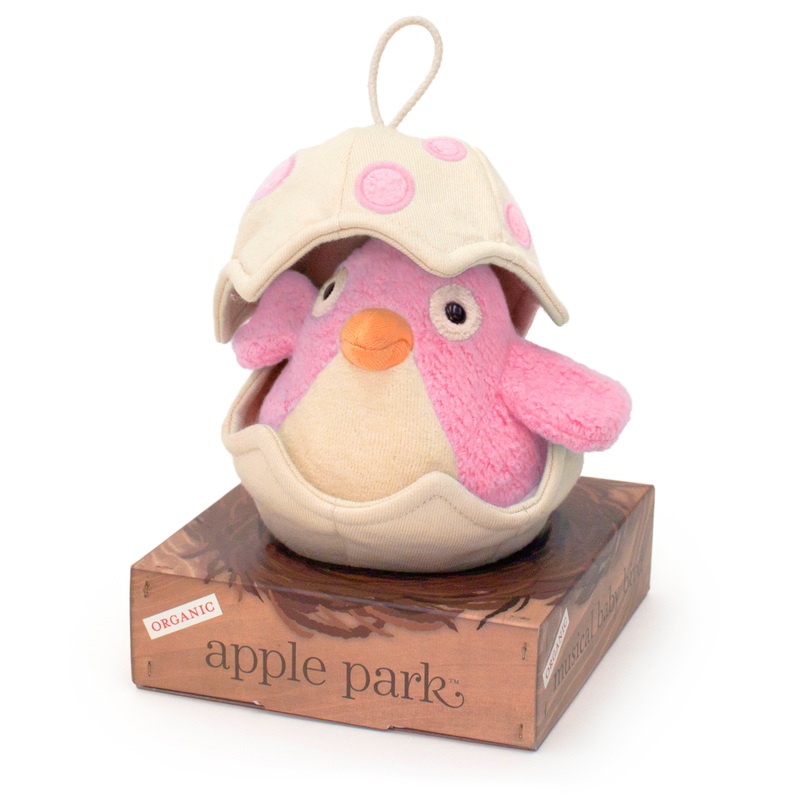 Musical Baby Bird Pull Toy – Pink