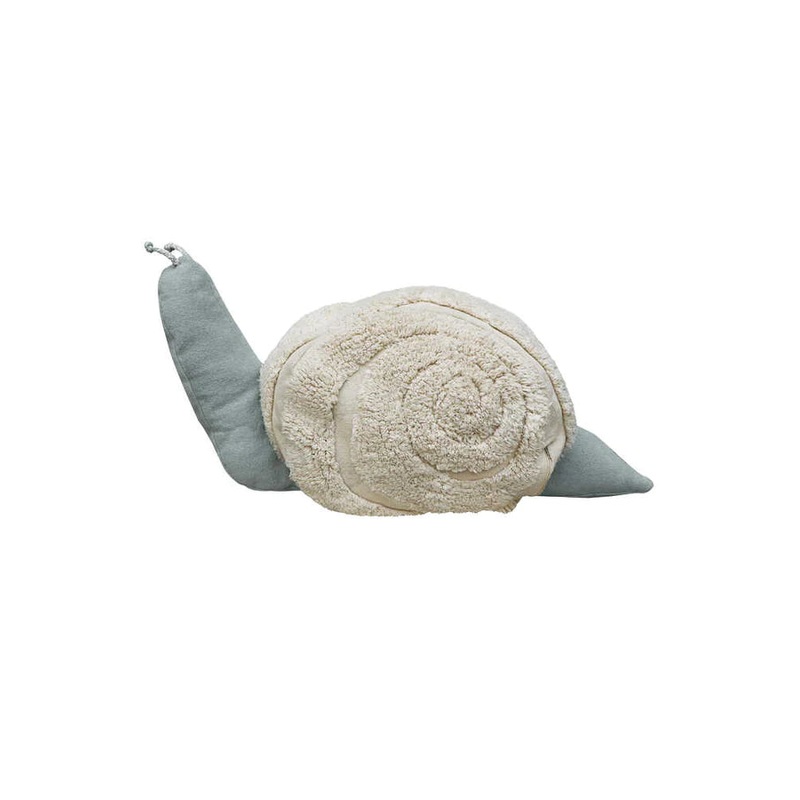 POUF MR. SNAIL|35 x 95 x45 cm|Vintage Blue