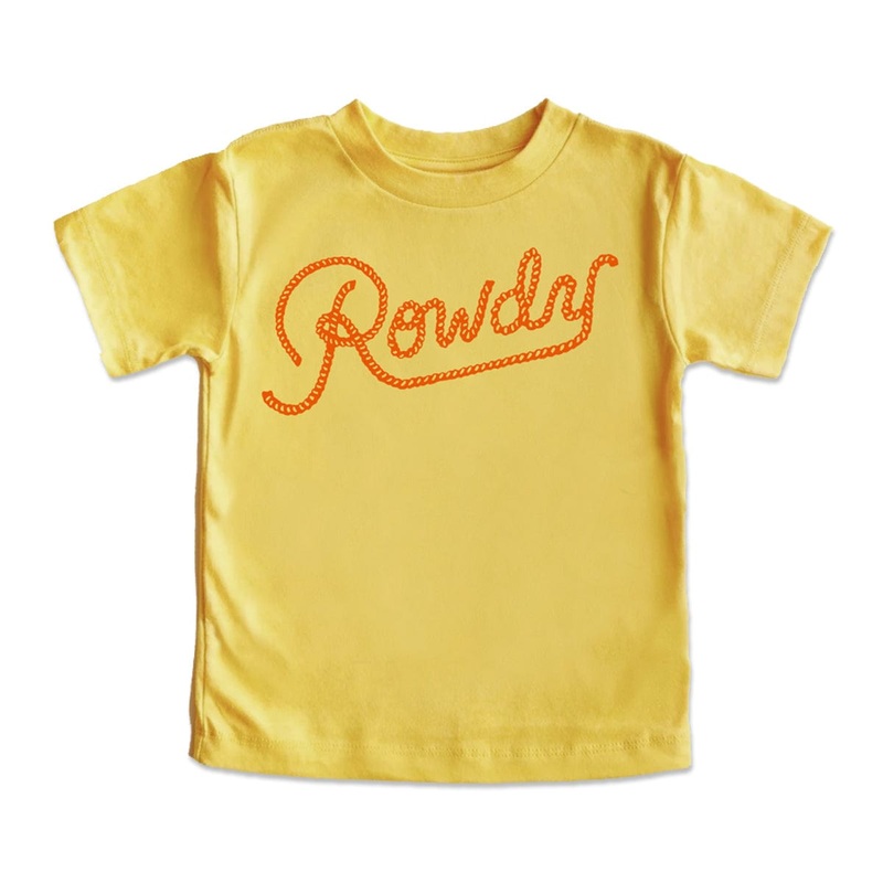 Rowdy (Youth) | Yellow|2T|3T|4T|5T