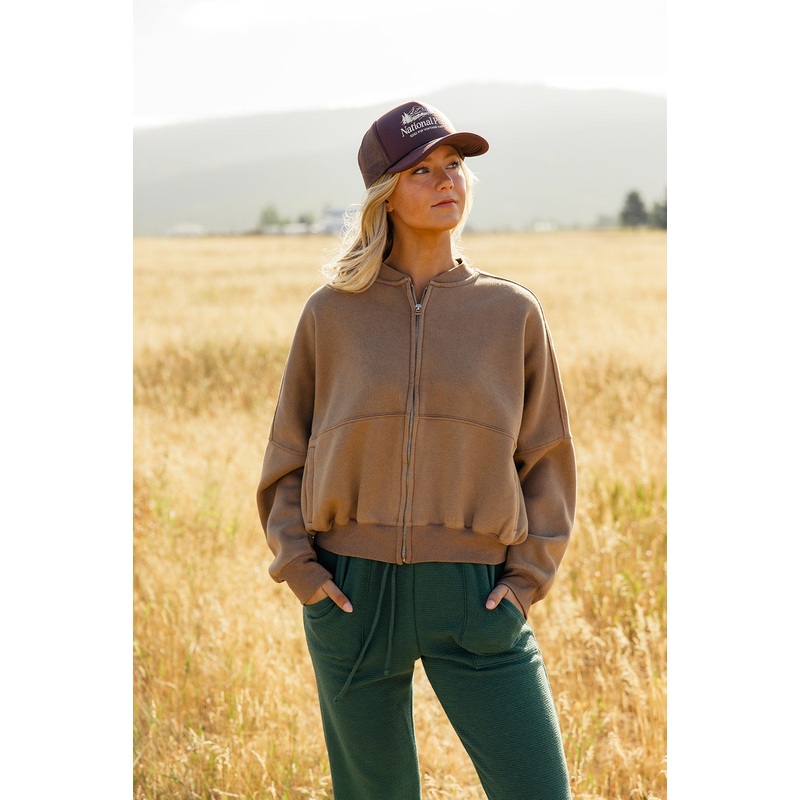 All Star Full Zip Jacket|Sienna|S|M|L