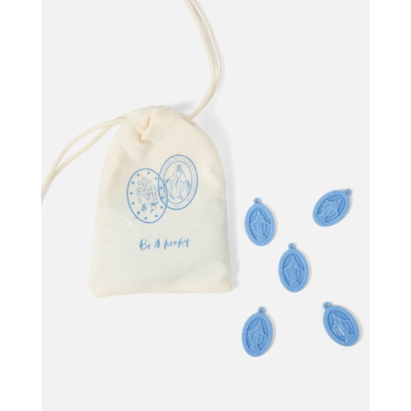 Be A Heart Plastic Miraculous Medals – Pack of 25