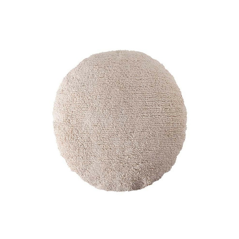 CUSHION BIG DOT BEIGE| 50 cm|beige