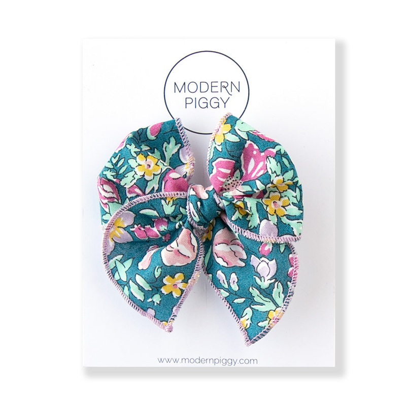 Greenhouse | Petite Party Bow|Alligator Clip|Nylon Headband