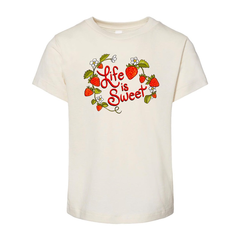 Life is Sweet – Natural [Children’s Tee]