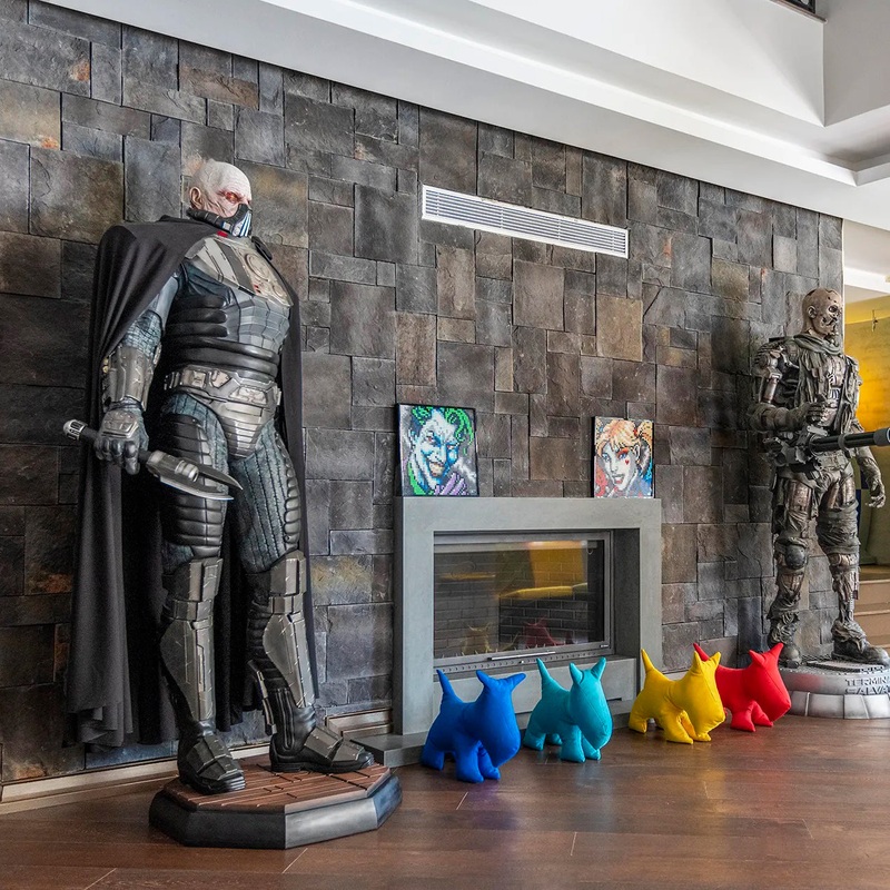 Ashlar Pattern Petra Anthracite Manufactured Stone Handmade Veneer – Livfloors Collection