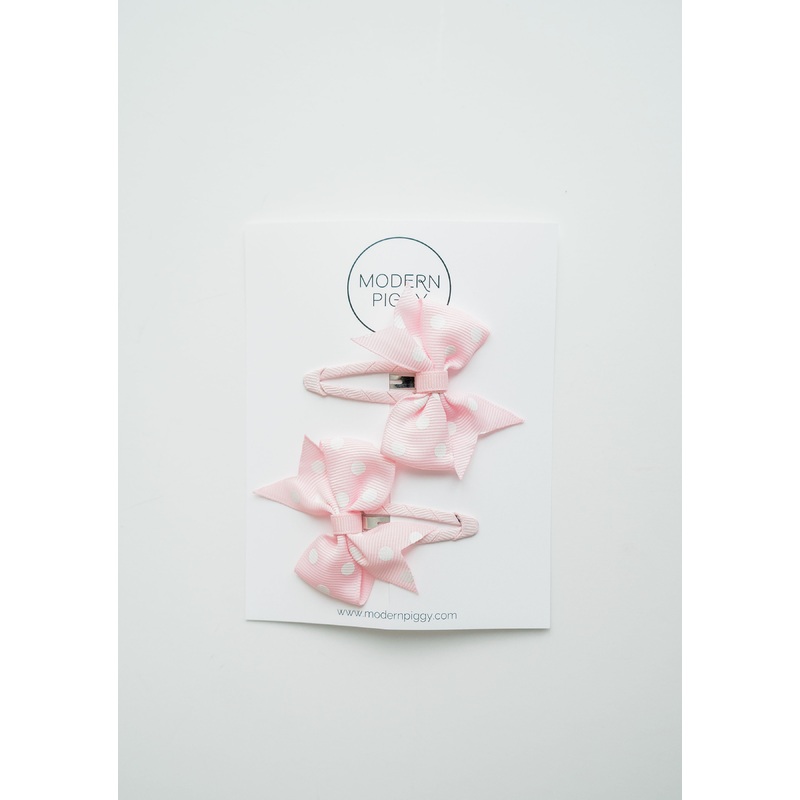 Baby Pink | Snap Clip Set