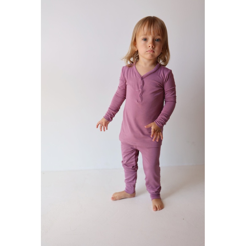 Bamboo Two Piece Pajamas | Amethyst