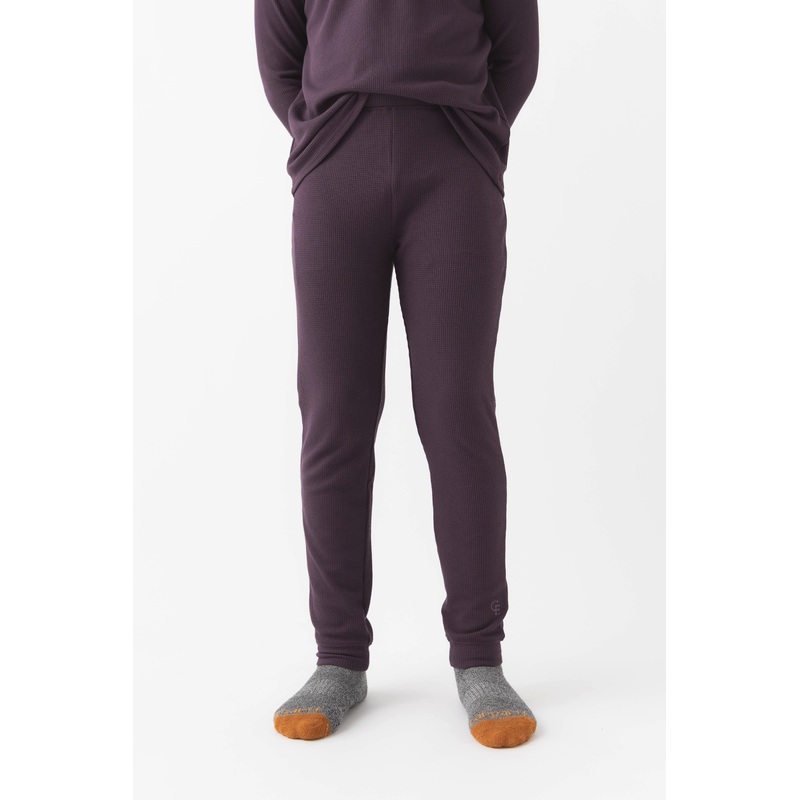 Children’s Bamboo Waffle Knit Base Layer Pant