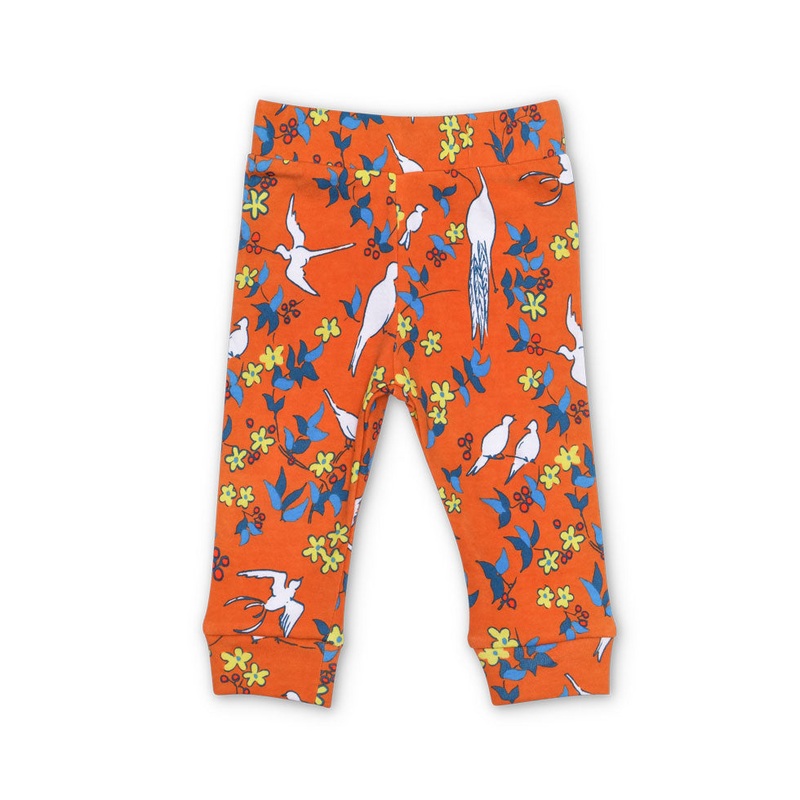 Lala Curio Leggings – Enchanted Leaves Orange