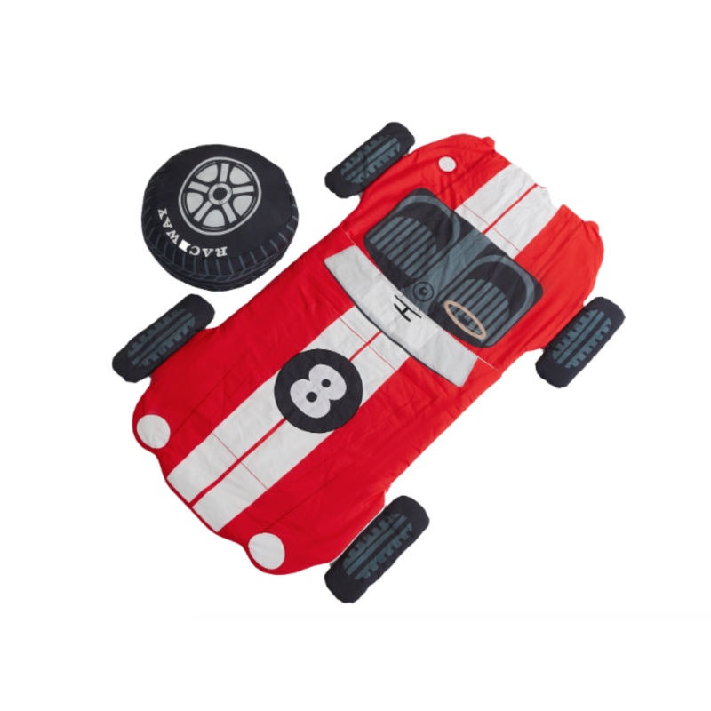 Red Race Car Sleeping Bag