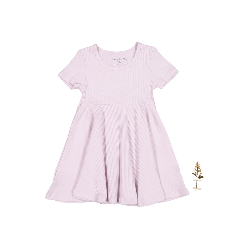 The Short Sleeve Dress – Lilac
