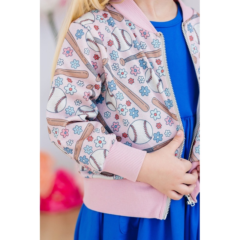 Batter Up Shimmer Jacket|2T|3T|4T|5/6|7/8|9/10|11/12