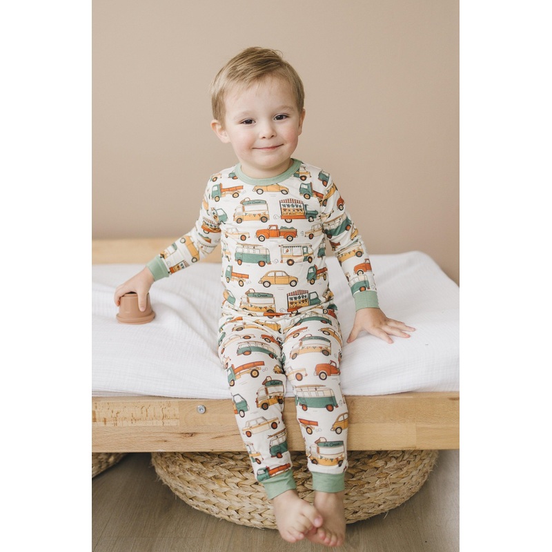 Cruisin’ then Snoozin’ 2pc Bamboo Pajama Set