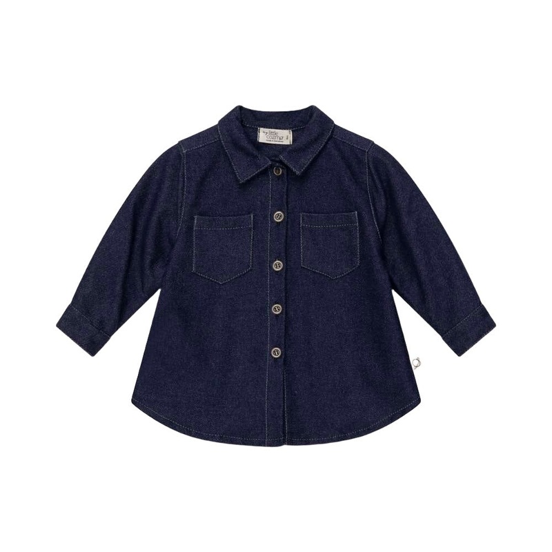Denim Twill Baby Dress – Unique