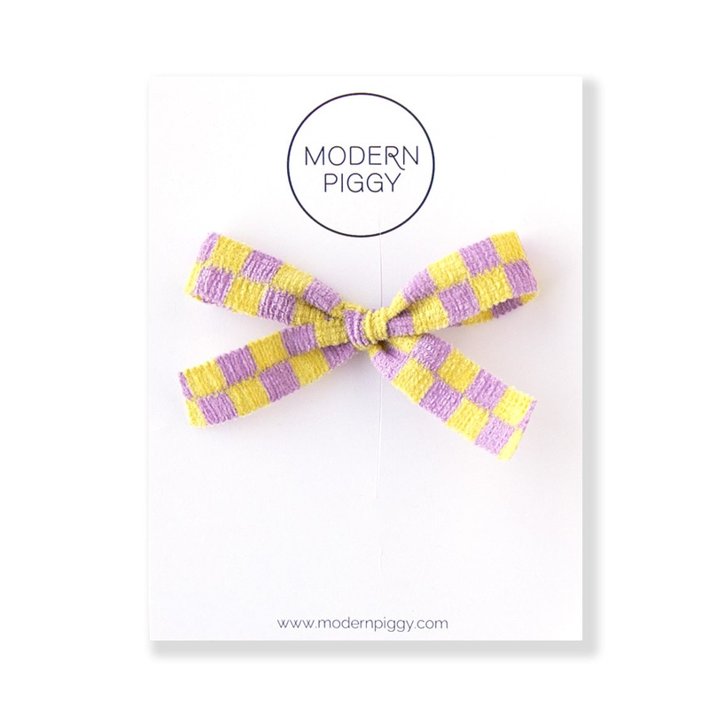 Hopscotch – Yellow | Ribbon Bow