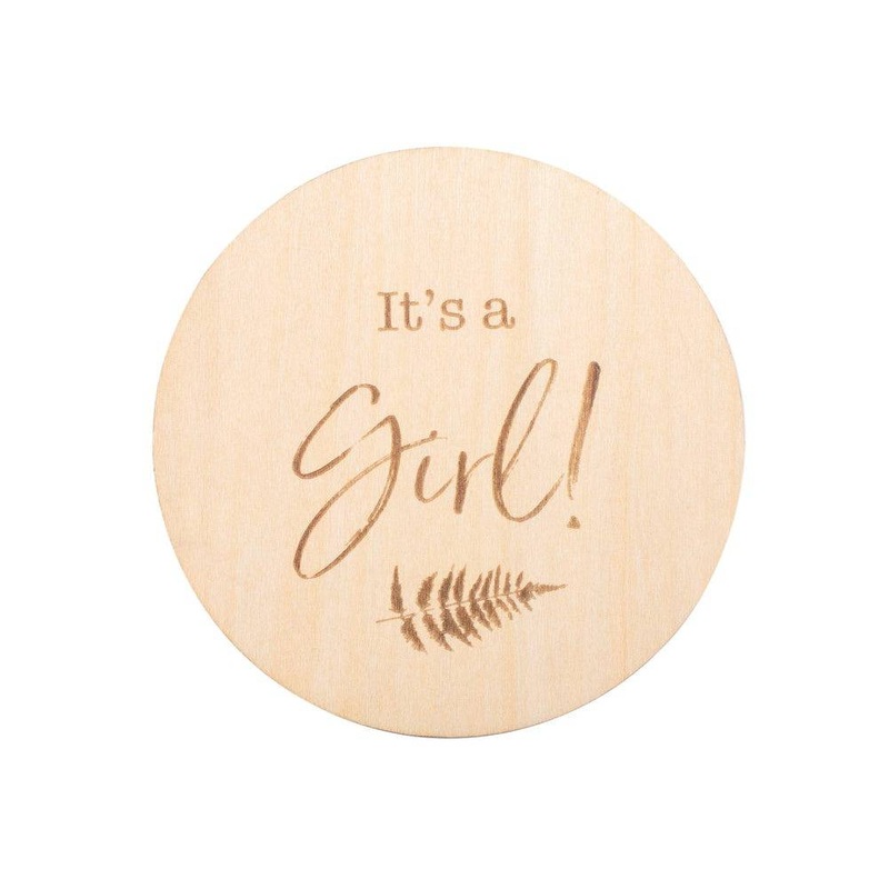 It’s A Girl Milestone Moments Disc