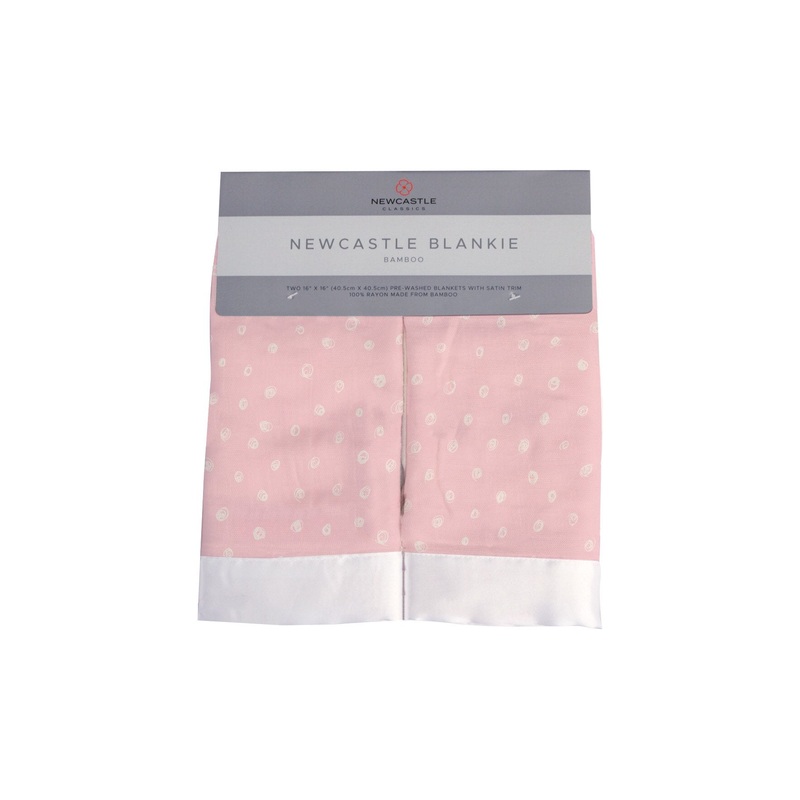 Pink Pearl Polka Dot Newcastle Blankie