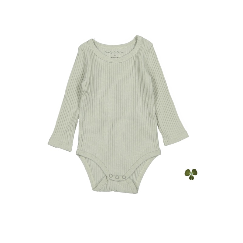 The Long Sleeve Onesie – Mist|3m|6m|12m|18m|24m