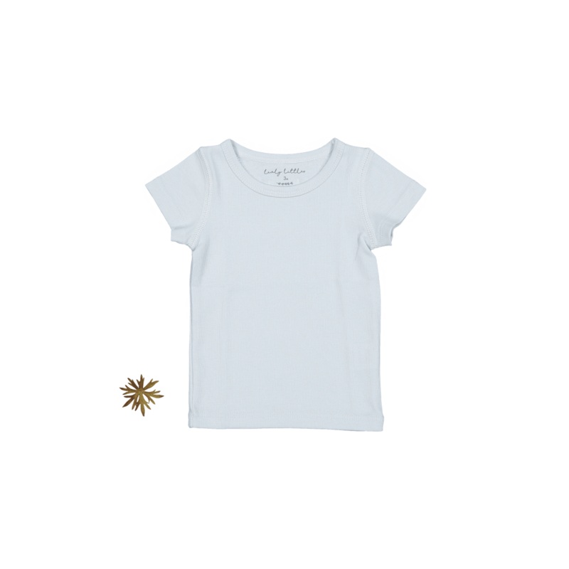 The Short Sleeve Tee – Sky|3m|6m|12m|18m|24m|36m|4y|6y|8y