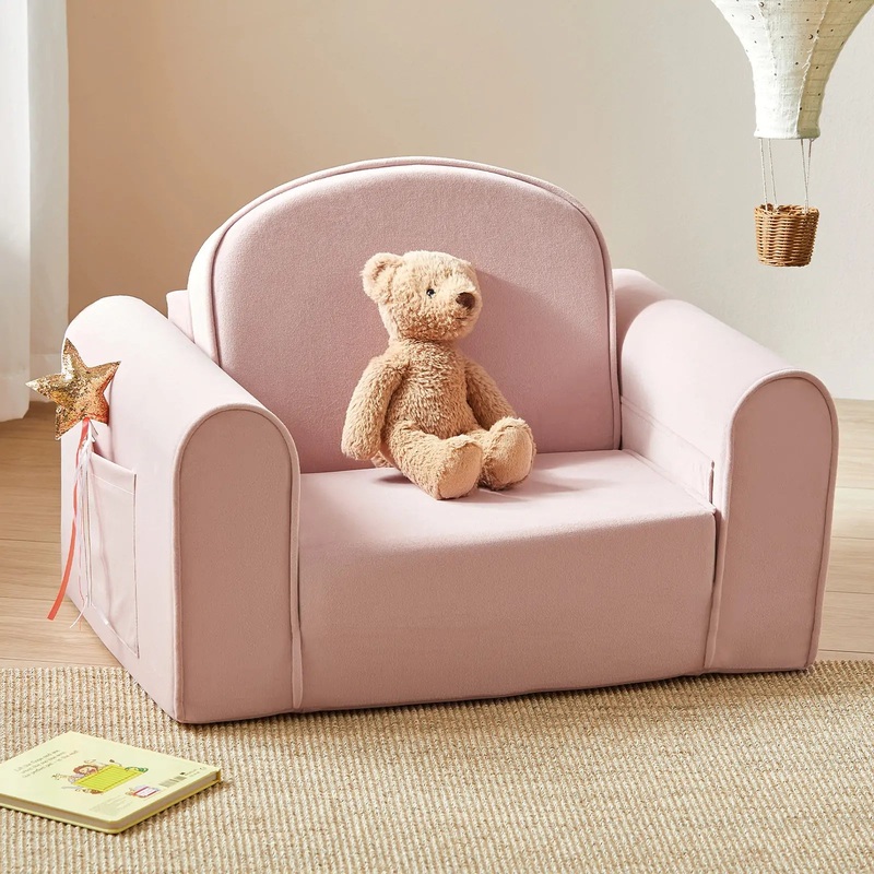 Tiny Land GentleSnug Kid Chair – Pink
