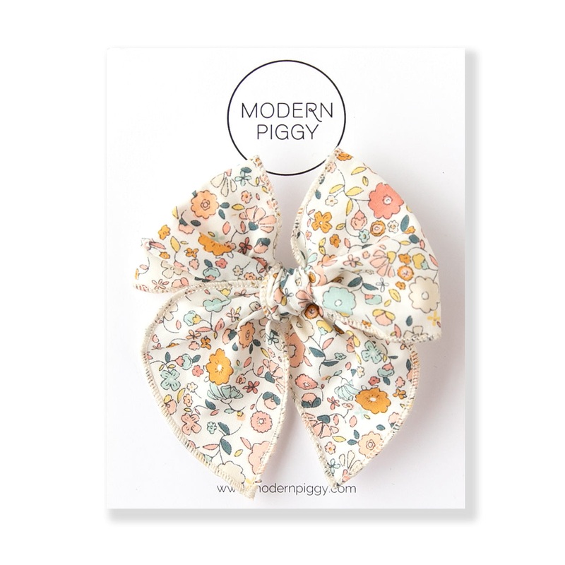 Beatrice | Petite Party Bow|Alligator Clip|Nylon Headband