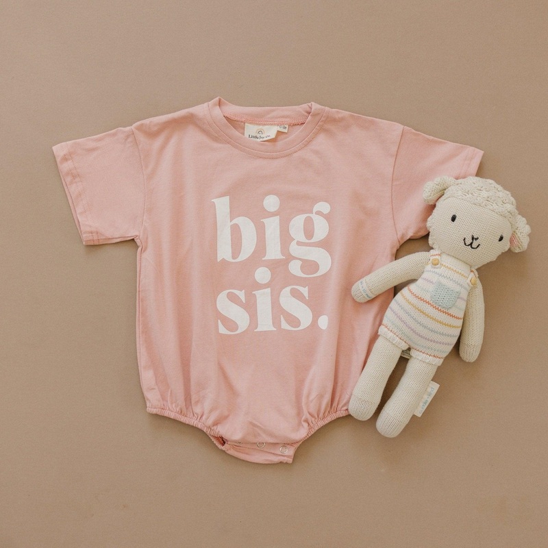 Big Sis Bubble Romper – more colors