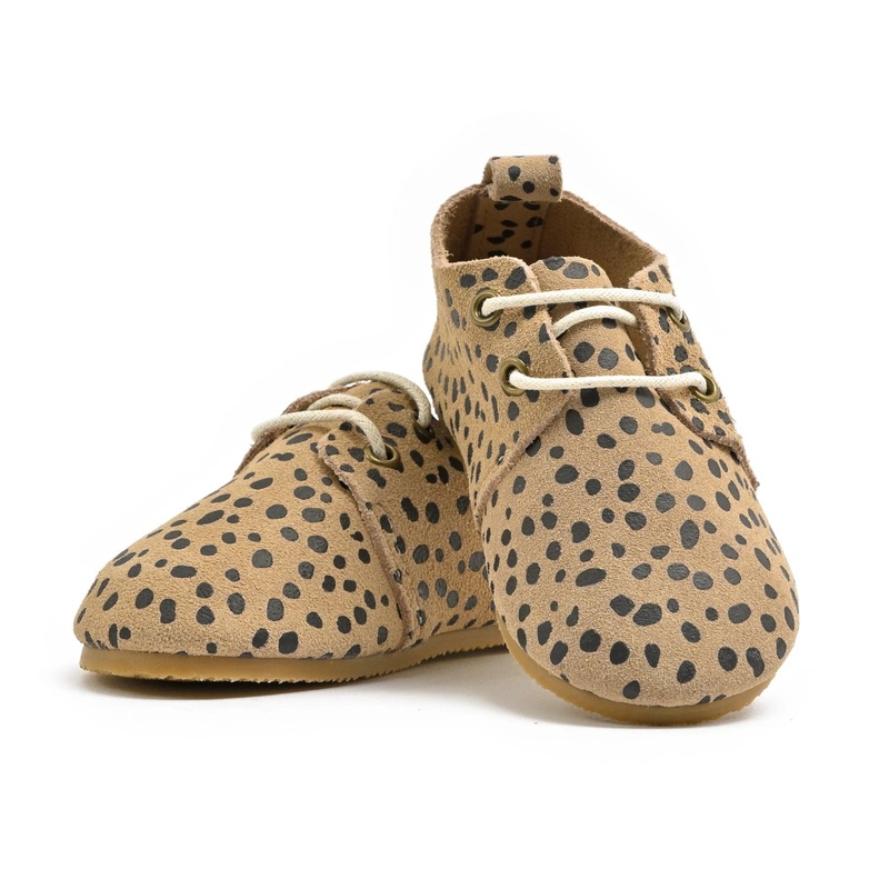 Cheetah – Low Top Oxfords – Hard Sole
