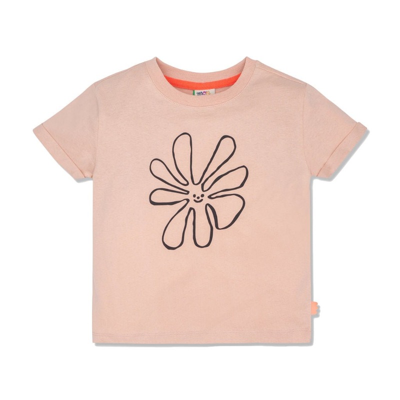 Flower Kid T-Shirt – Chalk Pink