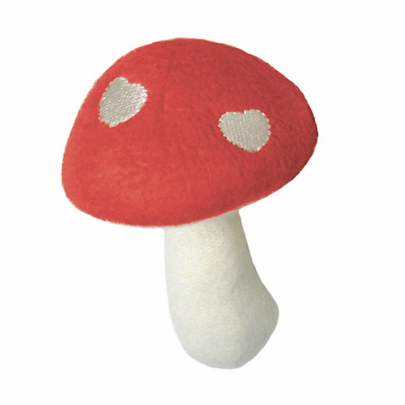 Mushroom Rattle – Red|Red