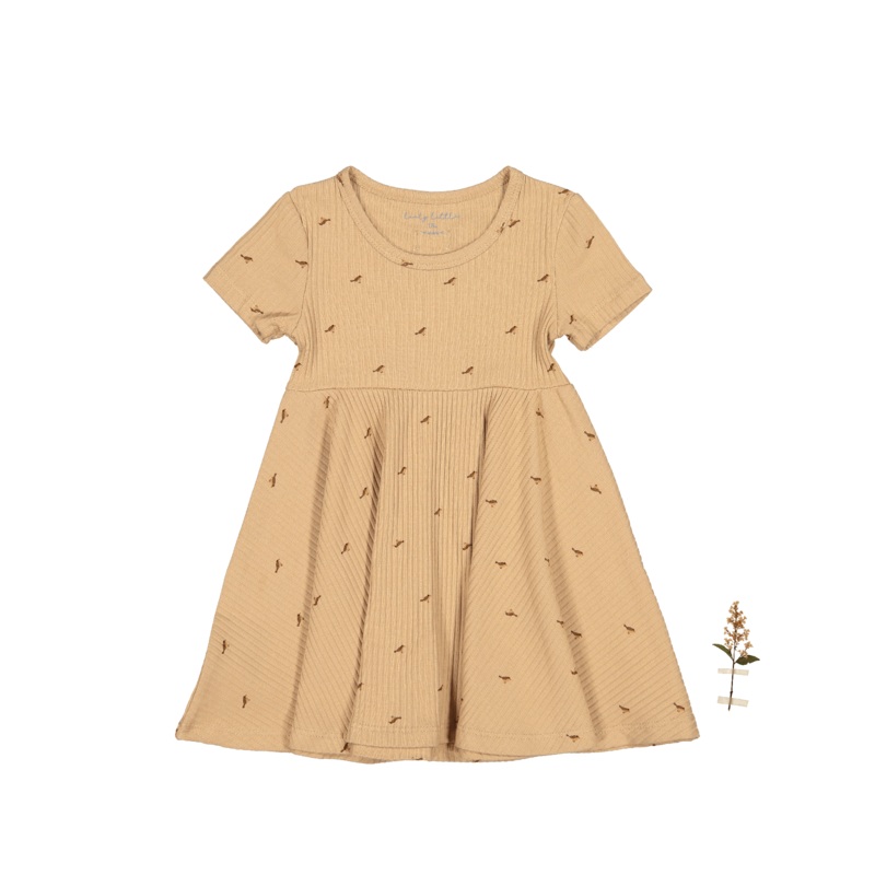 The Printed Short Sleeve Dress – Birdsong