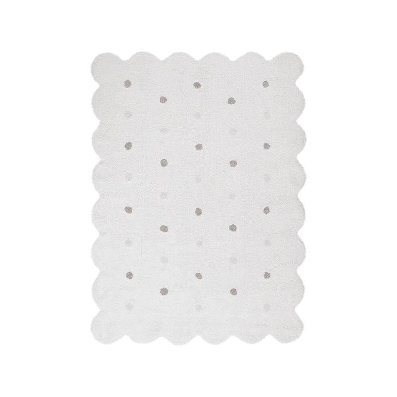 WASHABLE RUG BISCUIT WHITE|120 x 160 cm|White