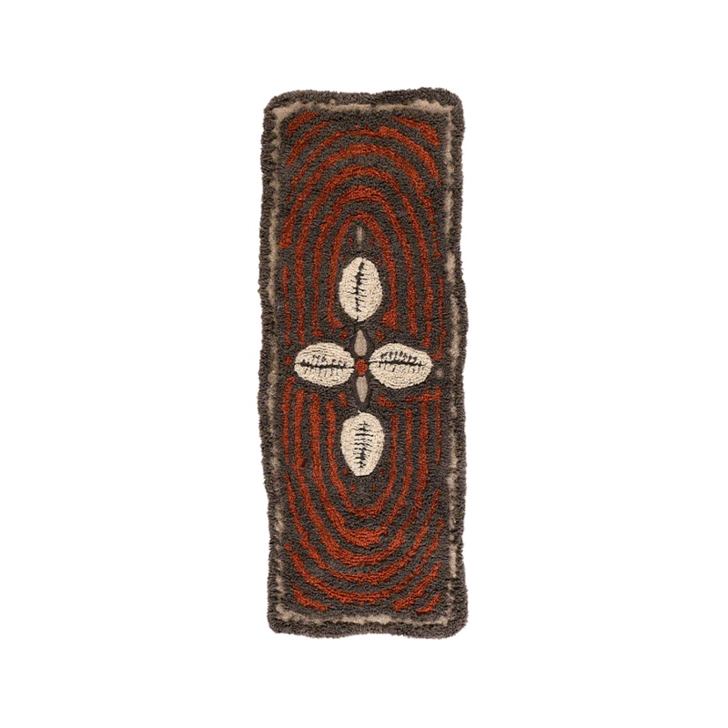 WOOLABLE RUG COWRIE BRACELET|90 x 240 cm