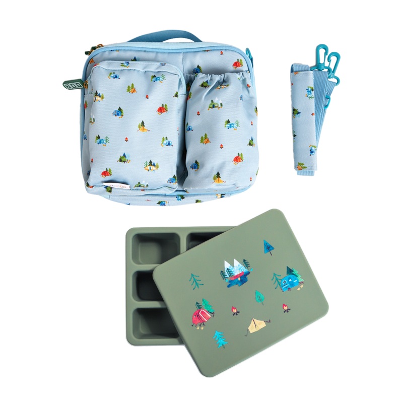 Bento and Lunch Bag Set Camper