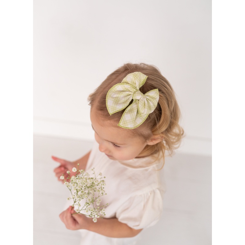 Clover | Pigtail Set – Hand-tied Bow